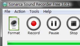 Screenshot for Sonarca Sound Recorder Free 3.8.3